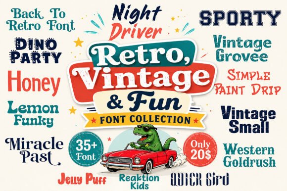 Download Retro, Vintage &amp; Fun Collection - Collection Collection