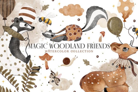 Download Magic Woodland Friend Nursery Collection - Collection Collection