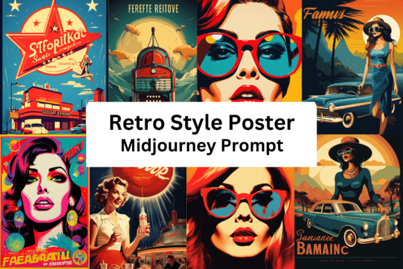 Download Ai Prompt for Retro Style Poster - Retro style Collection